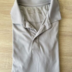 Ariat Men's Polo Shirt in Light Gray